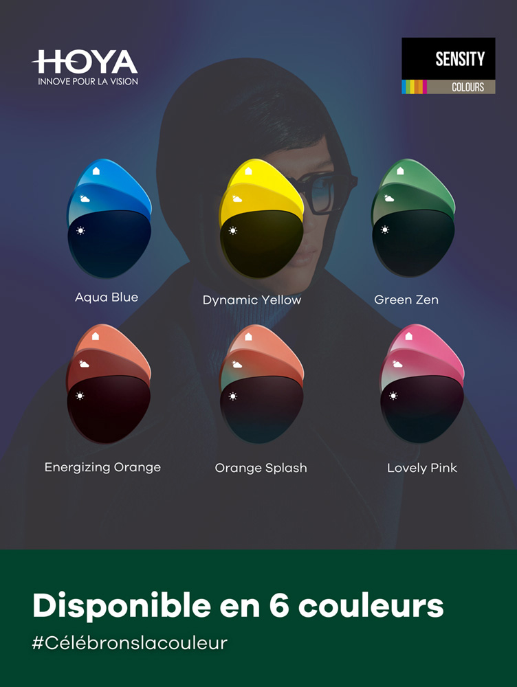 HOYA SENSITY COLOURS